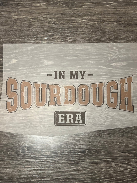 Sourdough print transfer