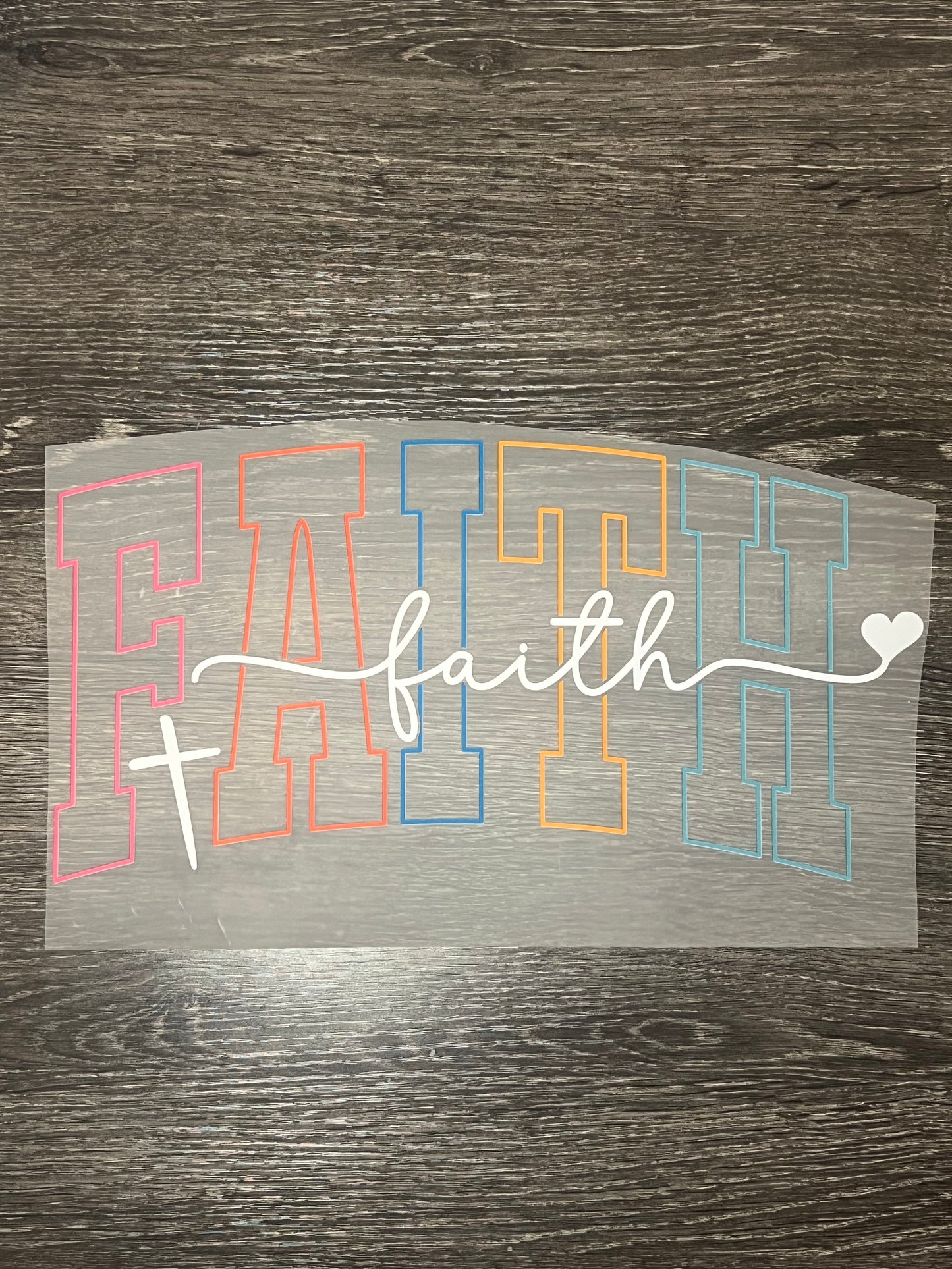 Faith print transfer