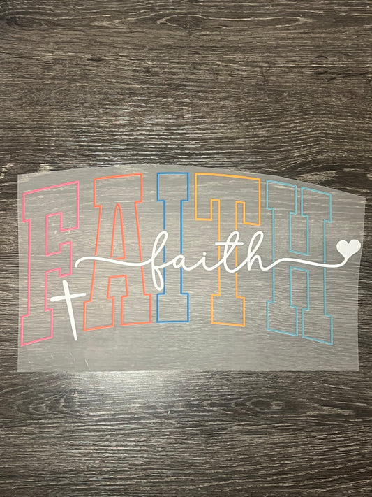 Faith print transfer