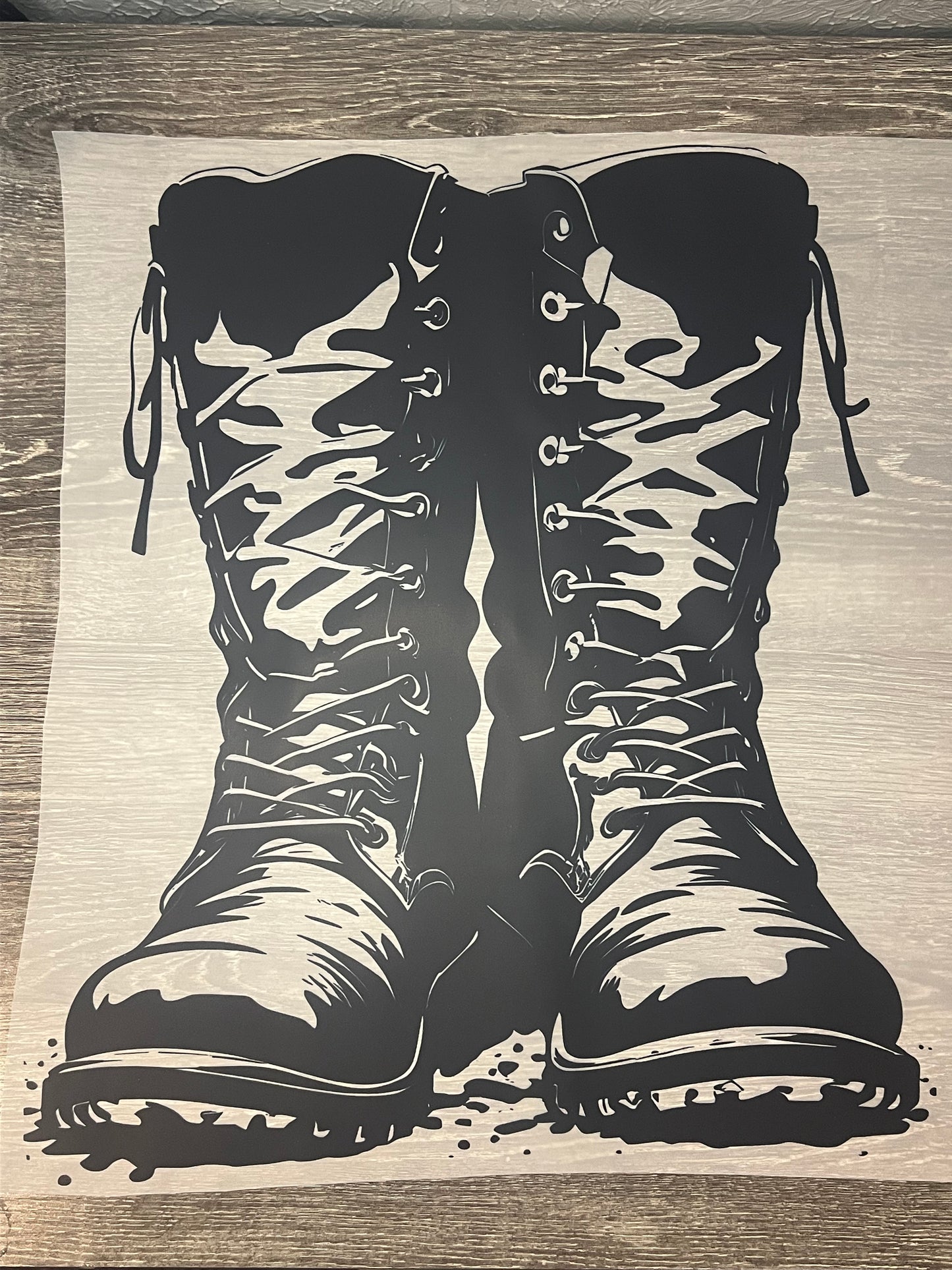 Boots shirt transfer (BACK ONLY)