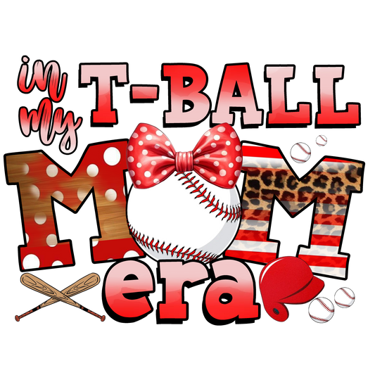 T-ball Mom Print Transfer