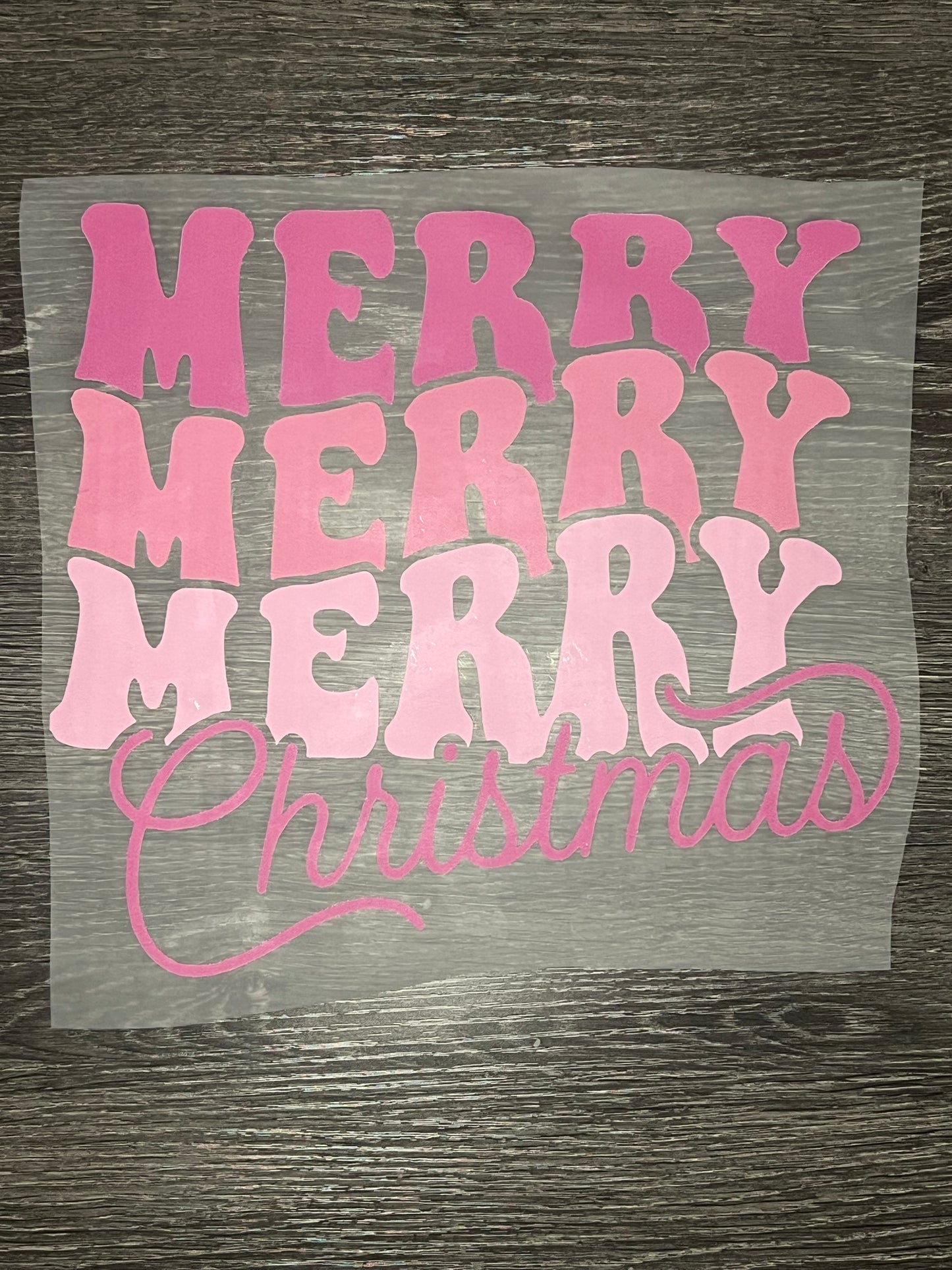 Christmas Shirt Transfer