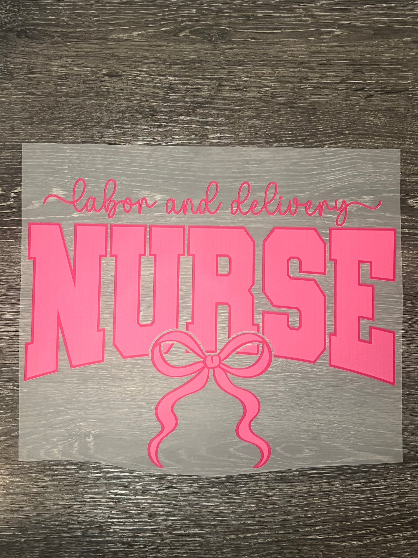 Nurse print transfer