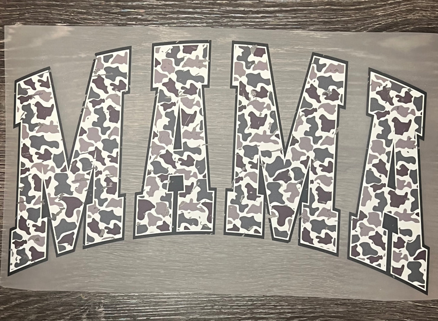 Mama print transfer