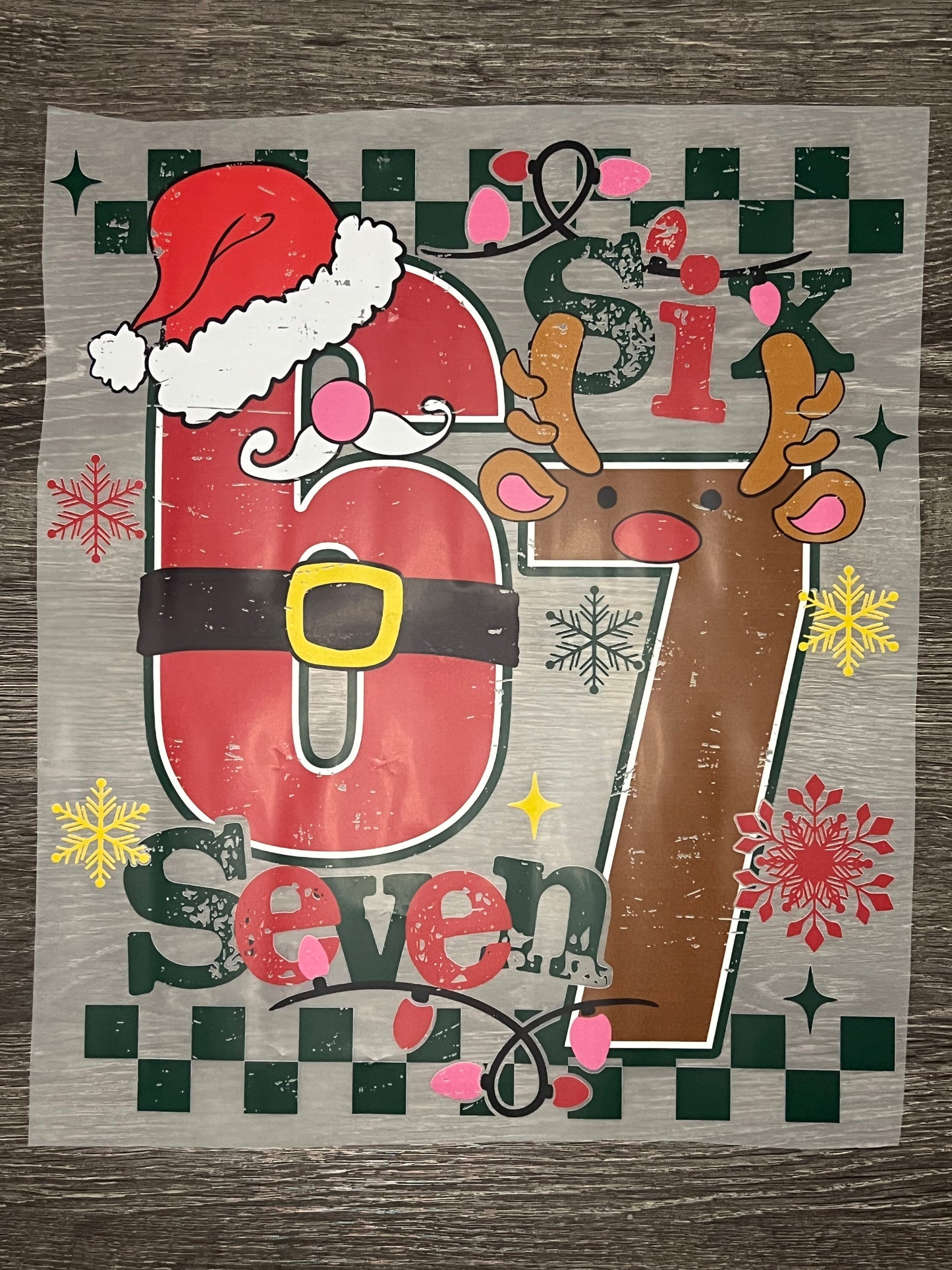 Christmas Shirt Transfer