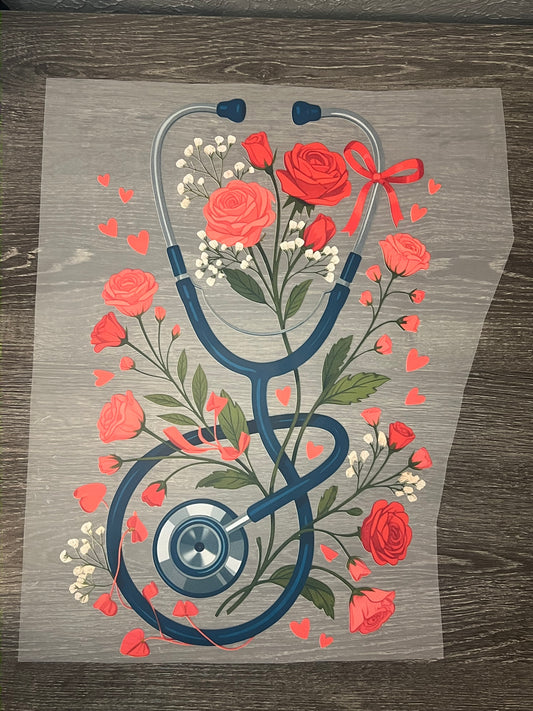 Stethoscope Print Transfer