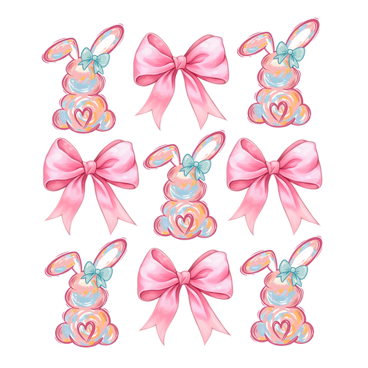 Bunny print transfer