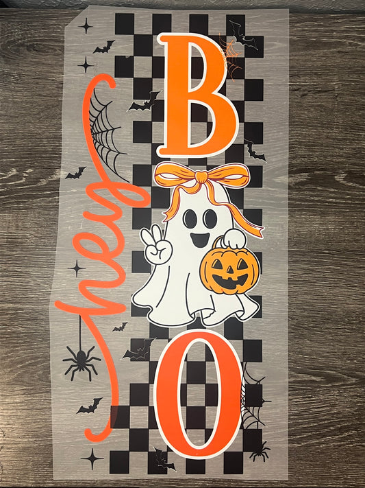 Hey boo shirt transfer (BACK ONLY)