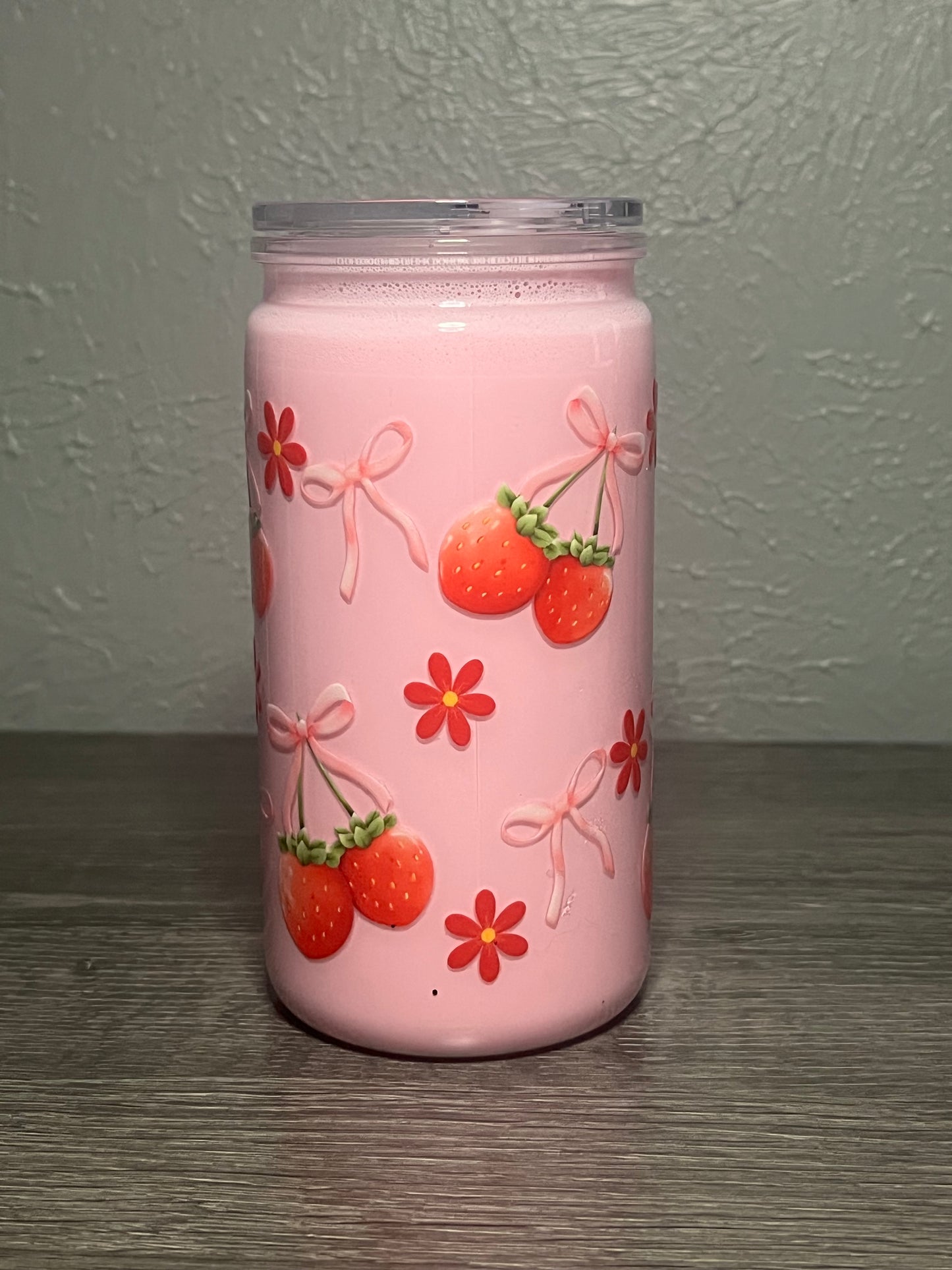 16oz Colored pre-made with bow wrap
