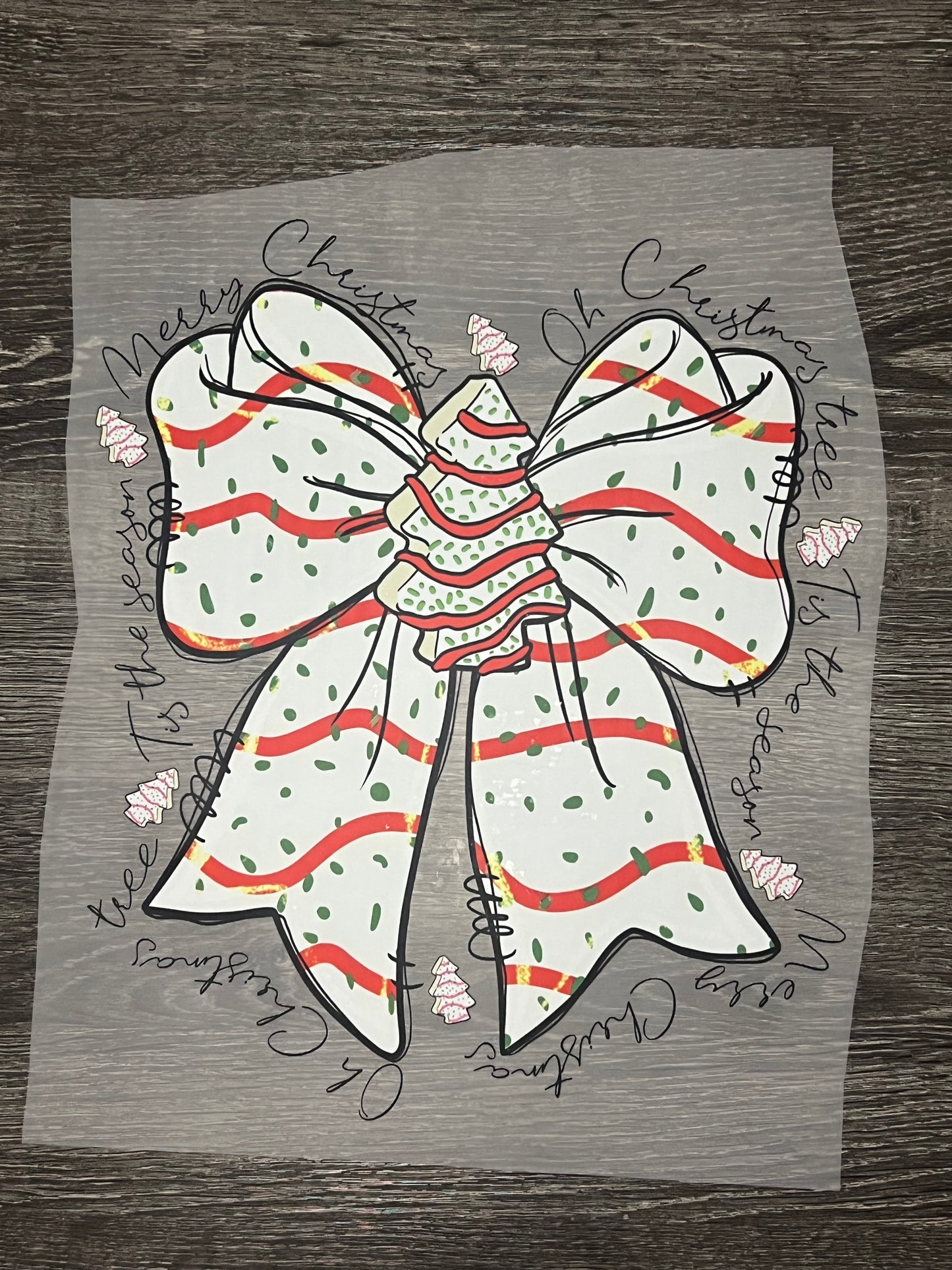 Christmas Shirt Transfer