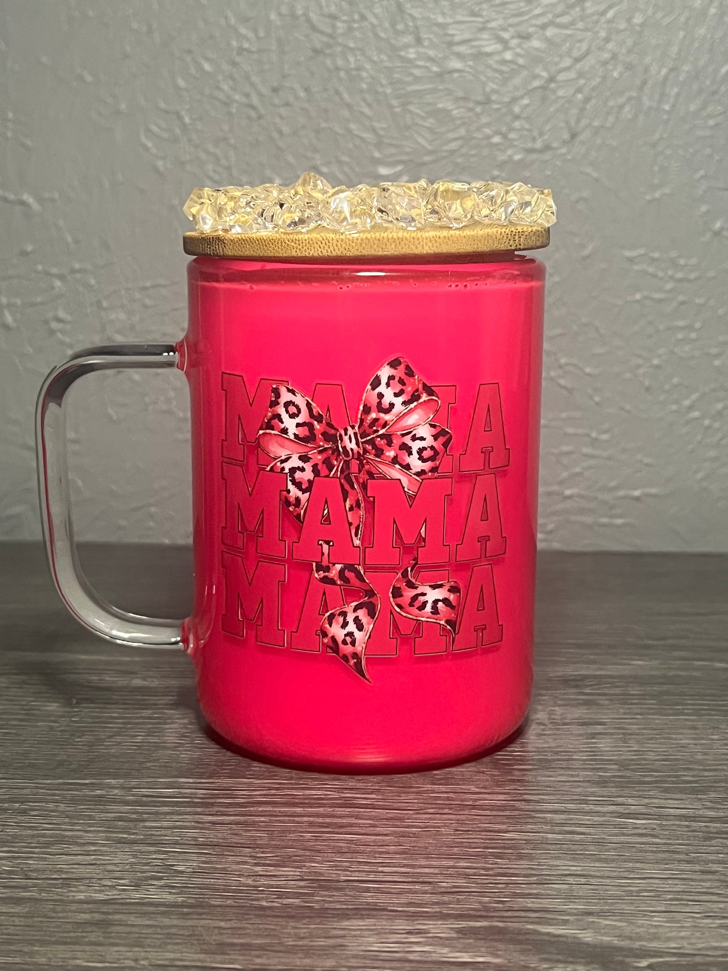 15oz Mica Colored pre-made with MAMA wrap