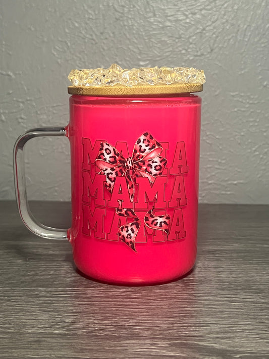 15oz Mica Colored pre-made with MAMA wrap