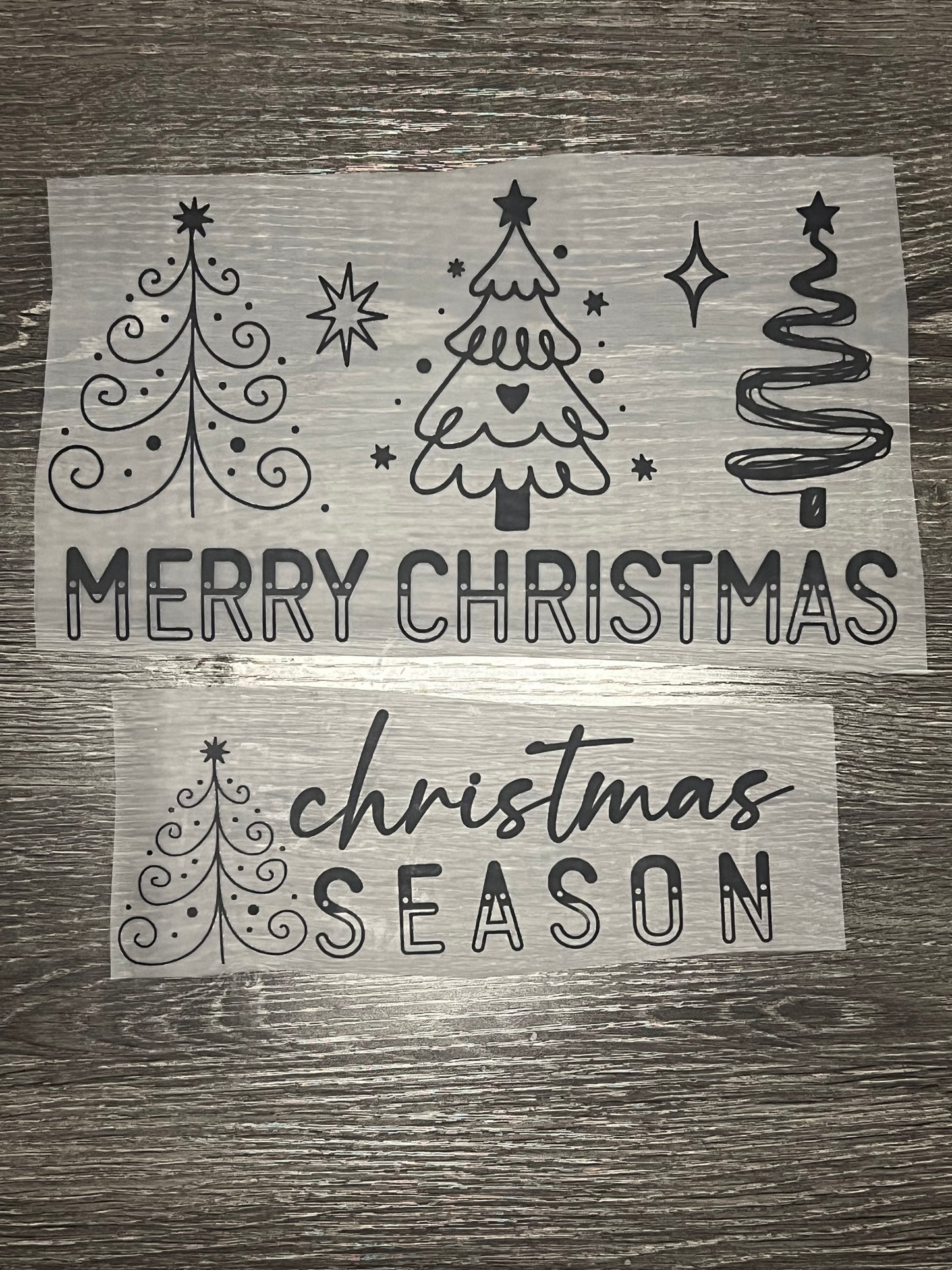 Christmas Shirt Transfer (Front & Sleeve)