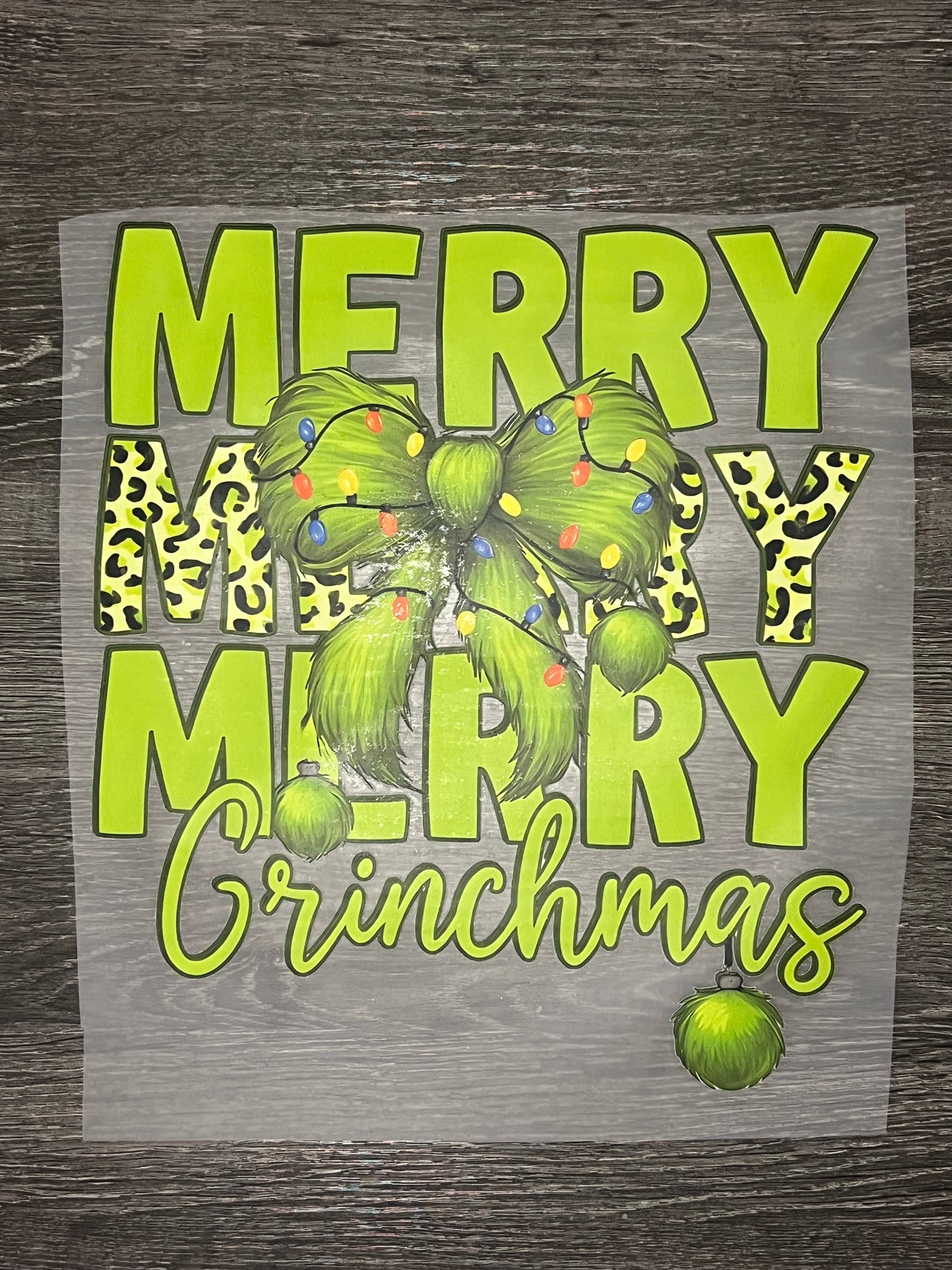 Christmas Shirt Transfer