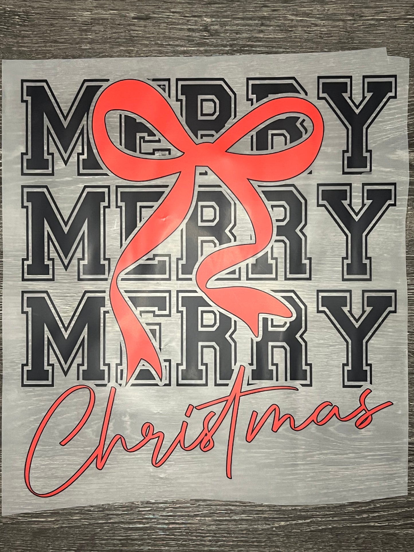Christmas Shirt Transfer