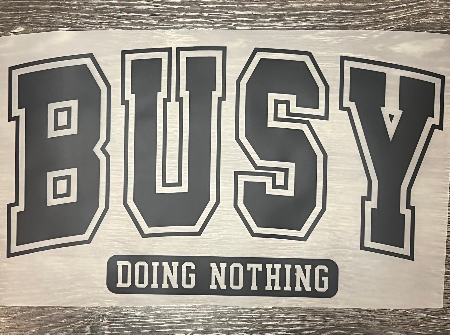 Busy print transfer