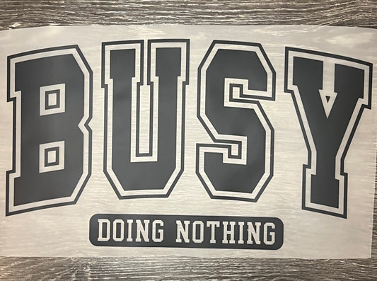Busy print transfer