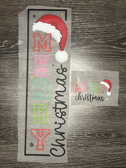 Christmas Shirt Transfer (Front & Back)