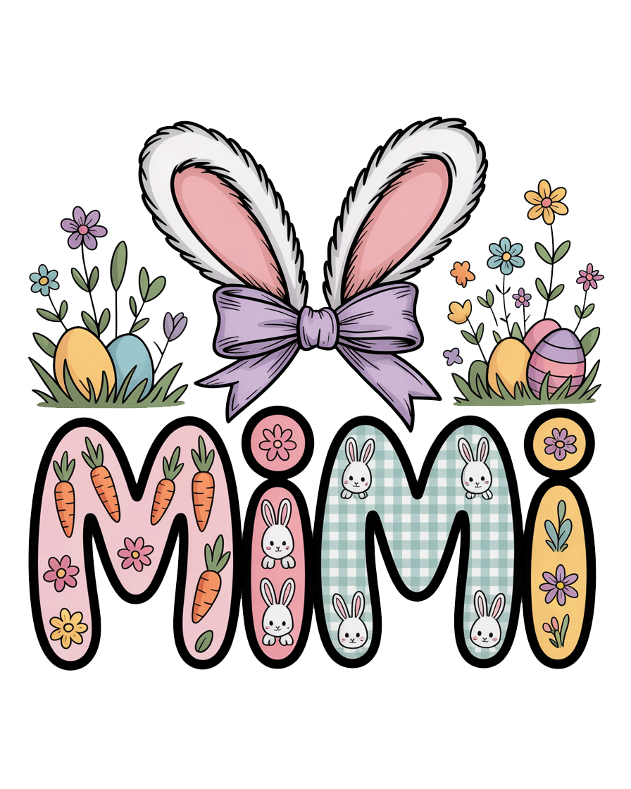 Mimi Easter Print Transfer
