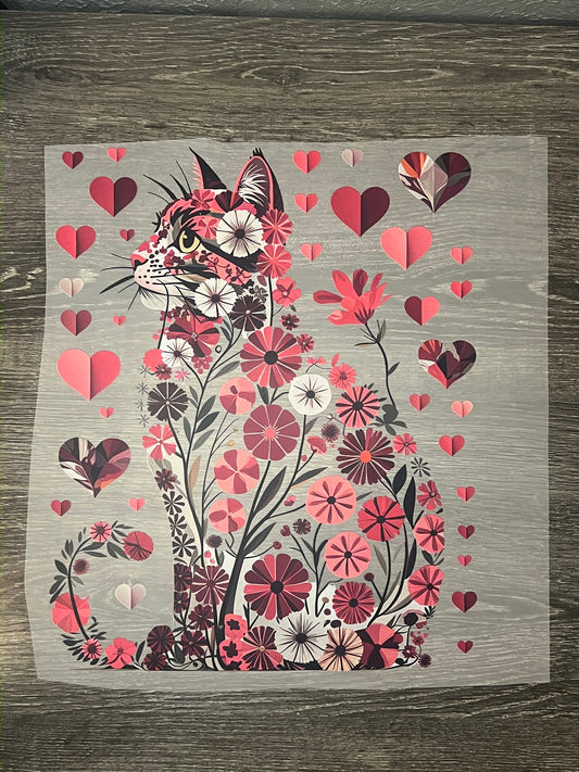 Cat print transfer