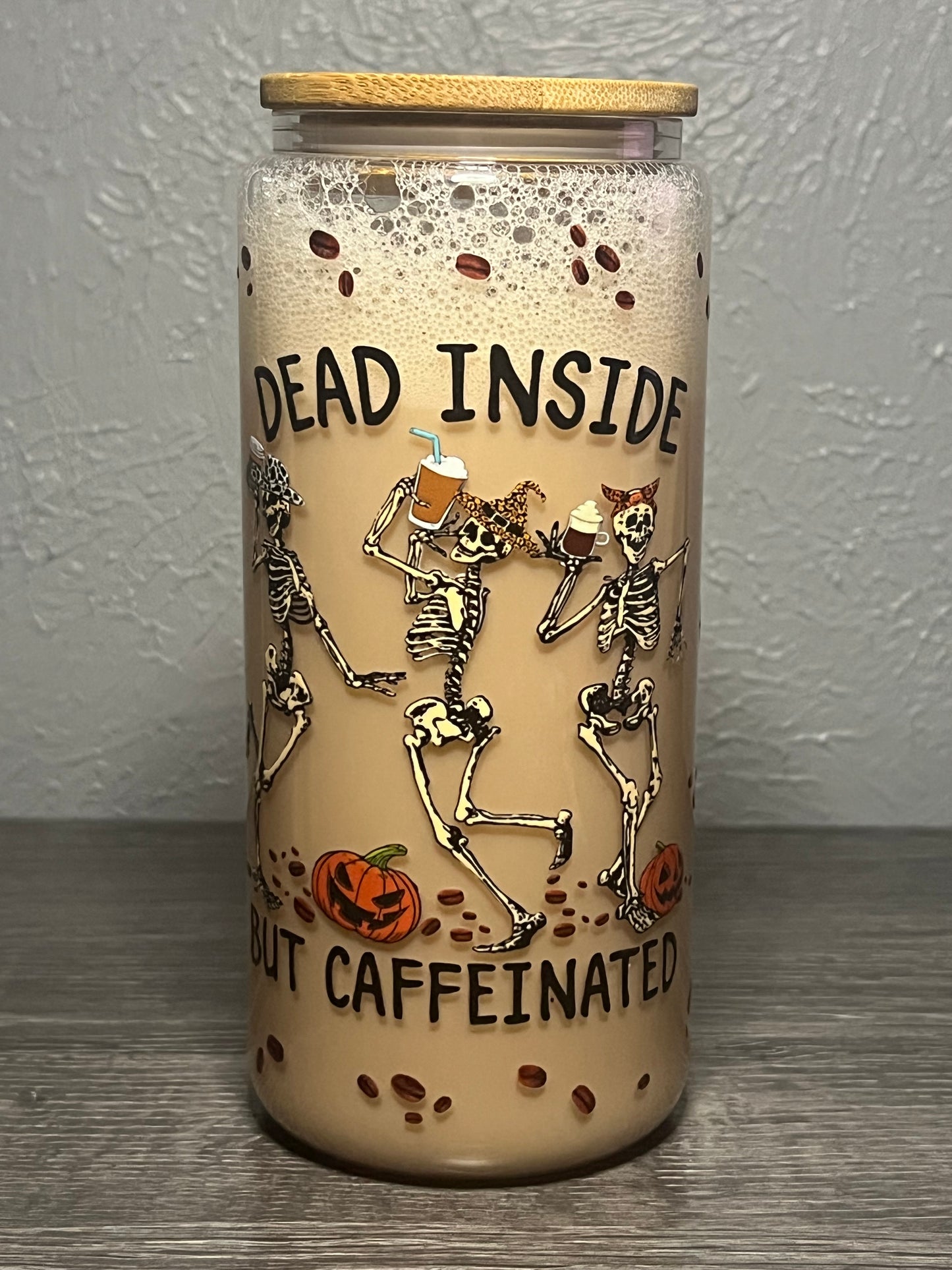 18oz Colored pre-made with coffee wrap