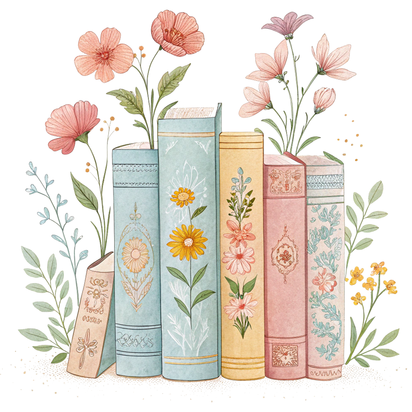 Books print transfer